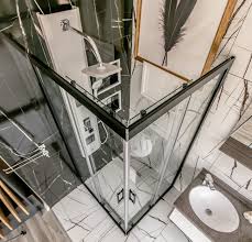 Yıldırım banyo dolabı duşakabin işleriniz itina ile yapılır 0543 243 90 43. Royal Dus 100 100 Cm Siyah Profilli Lux 6 Mm Cam Dusakabin Royal Dus Uretici Firma