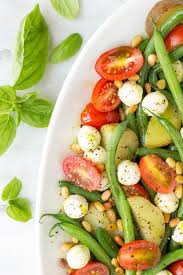 Green Bean Caprese Salad Recipe Caprese Salad Green Beans Caprese