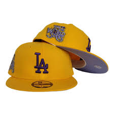 Well you're in luck, because here they come. Taxi Yellow Los Angeles Dodgers Lavender Purple Bottom 75th World Seri Exclusive Fitted Inc