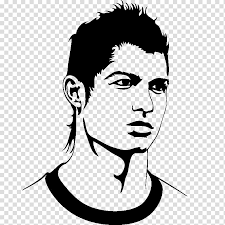 Bearded Man Stencil Portrait Artwork Fc Barcelona Messi Ronaldo Rivalry Drawing Fc Barcelona Transparent Background Png Clipart Hiclipart Cristiano ronaldo black and white wallpapers hd / desktop. ronaldo rivalry drawing fc barcelona