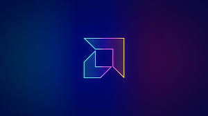 Wallpaper Amd Neon Logo Minimalism In 2021 Neon Wallpaper Hd Wallpaper Neon