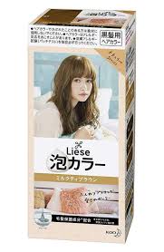 Kao Liese Soft Bubble Hair Color Milk Tea Brown