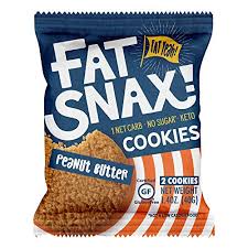 They actually only need 10 minutes maximum of baking time. Fat Snax Cookies Low Carb Keto And Sugar Free Peanut Butter 6 Pack 12 Cookies Keto Friendly Gluten Free Snack Foods Buy Online In South Africa At Desertcart Co Za Productid 56165867