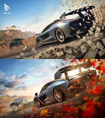 Menyoo customs (mod shop) improved. Genius Recreates Forza Horizon 4 Cover Art In Gta 5 Replaces Leaves With Money Autoevolution