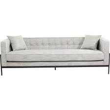 Un canapé gris sera du plus bel effet dans. Canape Loft Gris Clair 3 Places Kare Design Achat Vente Canape Sofa Divan Cdiscount