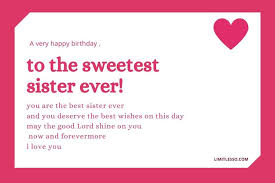 Happy birthday big sister quotes. 2021 Trending Happy Birthday Wishes For My Sister Elder Or Younger Limitlesso