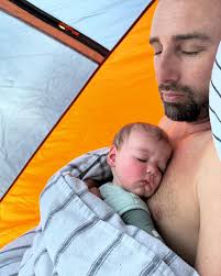 Nora's nine months and had her first camping trip at mom's favorite place 