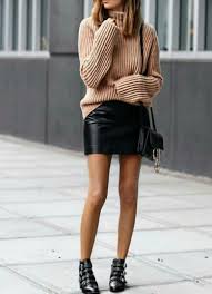 30 Mini Jupes Tendance Pour Devoiler Ses Gambettes Mode Tenue Tenue Jupe En Cuir