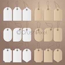 Choose from hundreds of easy to use us, a4, etc. Realistic Price Tag Cardboard Label Paper Sale Tags Mockup Blank Stock Vector Crushpixel