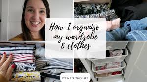 Check spelling or type a new query. How I Organise My Wardrobe Clothes Closet Organisation Youtube