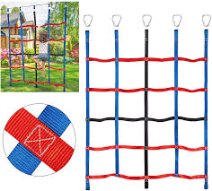 Take your time for it. Buy Mont Pleasant Climbing Cargo Net For Kids Ninja Net Climbing Swingset Polyester Rope Ladder For Jungle Gyms Playground Ribbon Net Obstacle Course Training Climbing Net For Outdoor Treehouse Online In Germany