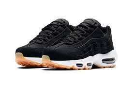 Nike Air Force 1 Black Gum Sole The Nike Air Max 95 Receives A Simple Gum Sole Makeover Nike Air Max 95 Nike Air Max Jordan Nike Air Max