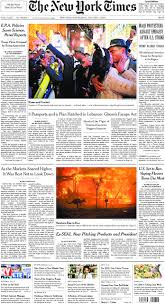 It focused on gun control following a california mass shooting. The New York Times In Print For Wednesday Jan 1 2020 The New York Times