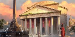 To survive on terminus one must navigate an endless sea of risks and opportunities. Artist S Impression Of The Pantheon Illustration World History Encyclopedia