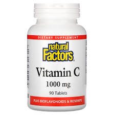 Vitamin c as a protective antioxidant, helps your white blood cells function more effectively. Natural Factors Vitamin C Plus Bioflavonoids Rosehips 1 000 Mg 90 Tablets Iherb