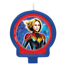 50 most beautiful looking captain marvel cake design that you can make or get it made on the coming birthday. Candle Captain Marvel Cake 1ct Buy Online In Angola At Angola Desertcart Com Productid 127316926