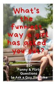 Fun q's to ask a guy; 100 Flirty Fun Questions To Ask A Guy You Like Or Boyfriend