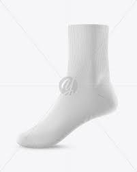 The biggest source for free photorealistic mockups online! Sock Mockup In Apparel Mockups On Yellow Images Object Mockups