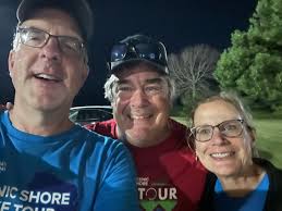 Scenic shore bike tour successful event