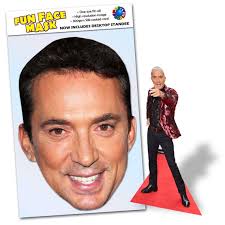 Bruno Tonioli Ready to Wear Celebrity Card Face Mask With Optional Standee  Ideal for Stag Parties, Hen Do's, Birthdays