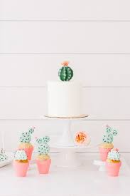 Another noteworthy element from this celebration was the dessert table! Girly Cactus Themed Bridal Shower Inspiration Burgh Brides A Pittsburgh Wedding Blog