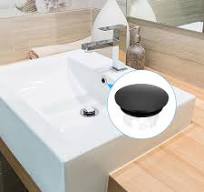 QUARKZMAN Cache de Trop-Plein d'Évier, 2 Pièces, Bague de Trop-Plein pour  Salle de Bain, Cuisine, Couvercle de Vidange de Bassin À Insérer dans Un ...