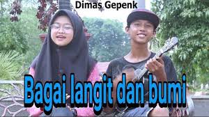 Mendapat rejeki yang tidak 3. Lirik Lagu Bagai Langit Dan Bumi Cover Dimas Gepenk Lirik Plus