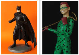 Val kilmer revealed he didn't want to continue playing batman after just one movie. Dc Batman Robin Lot Of 2 Statues Val Kilmer Catawiki