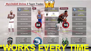 The new 2017 collective bargaining agreement rules that now govern the here's everything new in nba 2k18 myleague and mygm. How To Do 3 Way Trades Tutorial In Nba 2k18 Myleague Online Mygm And My Career Youtube