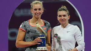 Halep served 10 double faults in the match, mertens nine. Elise Mertens Beats Simona Halep In Qatar Open Final For Biggest Title Of Career Sports News