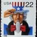 10x UNCLE SAM 4th of July PATRIOTIC Red White & Blue 1998 22c Unused  Postage Stamp. Free Shipping 1 Source Best Prices