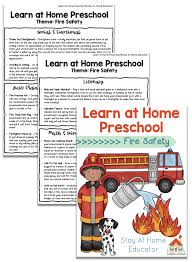Climbing firefighter steam activity for kids. Free Fire Safety Preschool Lesson Plans Stay At Home Educator