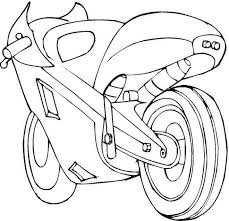 Auto Motorrad 29 Malvorlagen