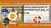 Material de prácticas para 5to grado by marcosmarucco. Quinto Cuadernillo De Cuarto A Quinto Grado De Primaria Semana 5 Actividad 3 Y 4 Pag 39 Hasta 51 Youtube