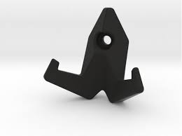 Double Strong Arm Hook By Jeff On Shapeways 3d Printing Diy 3d Printing Projects 3d Printer Designs