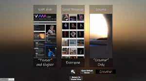 Start Up screen | Virt-A-Mate Hub