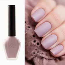 Nail art #2632 | plain nails, trendy nails, marble nail. Matte Lilac Lavender Nails Beautiful Nail Designs Plain Nails