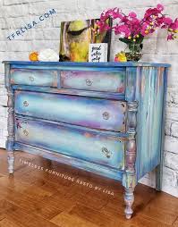 Painted Furniture Dresser Shabbychicdecor Mebel Dekorasi Rumah Remis