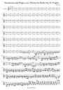 Variations and Fugue on a Theme by Bach, Op. 81: Fugue Sheet Music ...