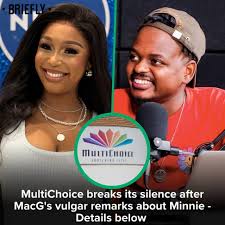 Haibo! It looks like MacG bit more than he can chew with his Minnie Dlamini statement. Another top broadcaster has distanced itself from the star. Statement in the comments. Image: macgunleashed, minniedlamini/