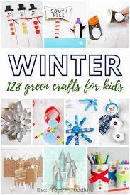 Puzzle piece crafts fun recycling. 128 Green Recycled Winter Crafts For Kids From Recycled Materials