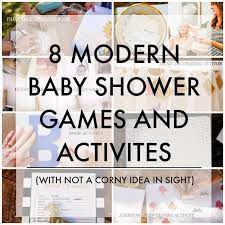 Raising Miss Matilda San Diego Mom And Lifestyle Blog Modern Baby Shower Games Baby Shower Baby Shower Games
