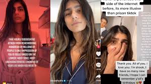She began acting in pornography in october 2014, becoming the most viewed performer on pornhub in two months. Mia Khalifa Is Now A Tiktok Star And She Loves It Culture