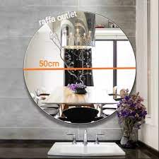 Kaca cermin kamar mandi anda bisa kembali jernih seperti baru. Cermin Kamar Mandi Cermin Wastafel Bulat 50cm Shopee Indonesia