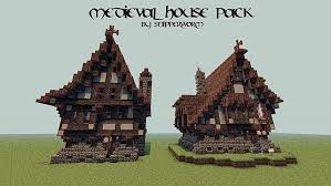 Medieval House Pack Minecraft Project Minecraft Projects Minecraft Medieval Minecraft Blueprints
