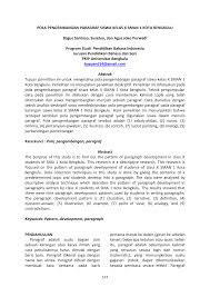 Pola pengembangan paragraf naratif terdiri atas: Https Ejournal Unib Ac Id Index Php Korpus Article Download 6517 3171