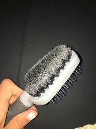 Sealed vtg goody kids children soft bristle brush prop nos 1989 white usa 1980's. White Residue On Brush After Each Water Wash Nopoo