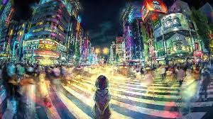 Tokyo ghoul touka wallpaper hd posted by ethan. 19 Tokyo City Anime Wallpaper Baka Wallpaper