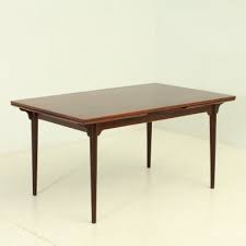 Mid century modern dining room furniture. Danish Modern Teak Dining Table Model No 55 By Omann Jun 1960s 149412