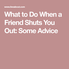 Got A Friend Who Stopped Talking To You Here S What To Do Stop Talking Talking To You Advice